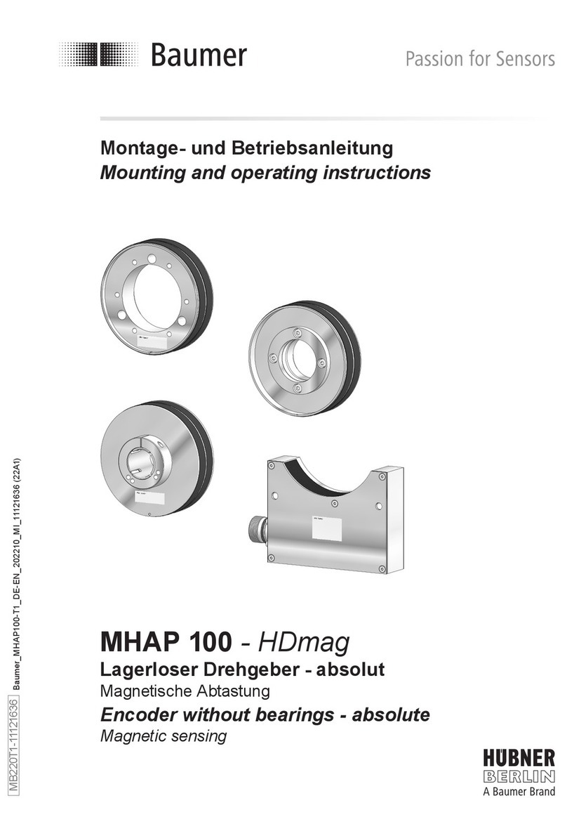 Baumer HDmag MHAP 100 Series Service manual