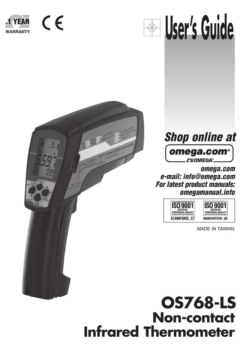 Omega Engineering OS768-LS User manual