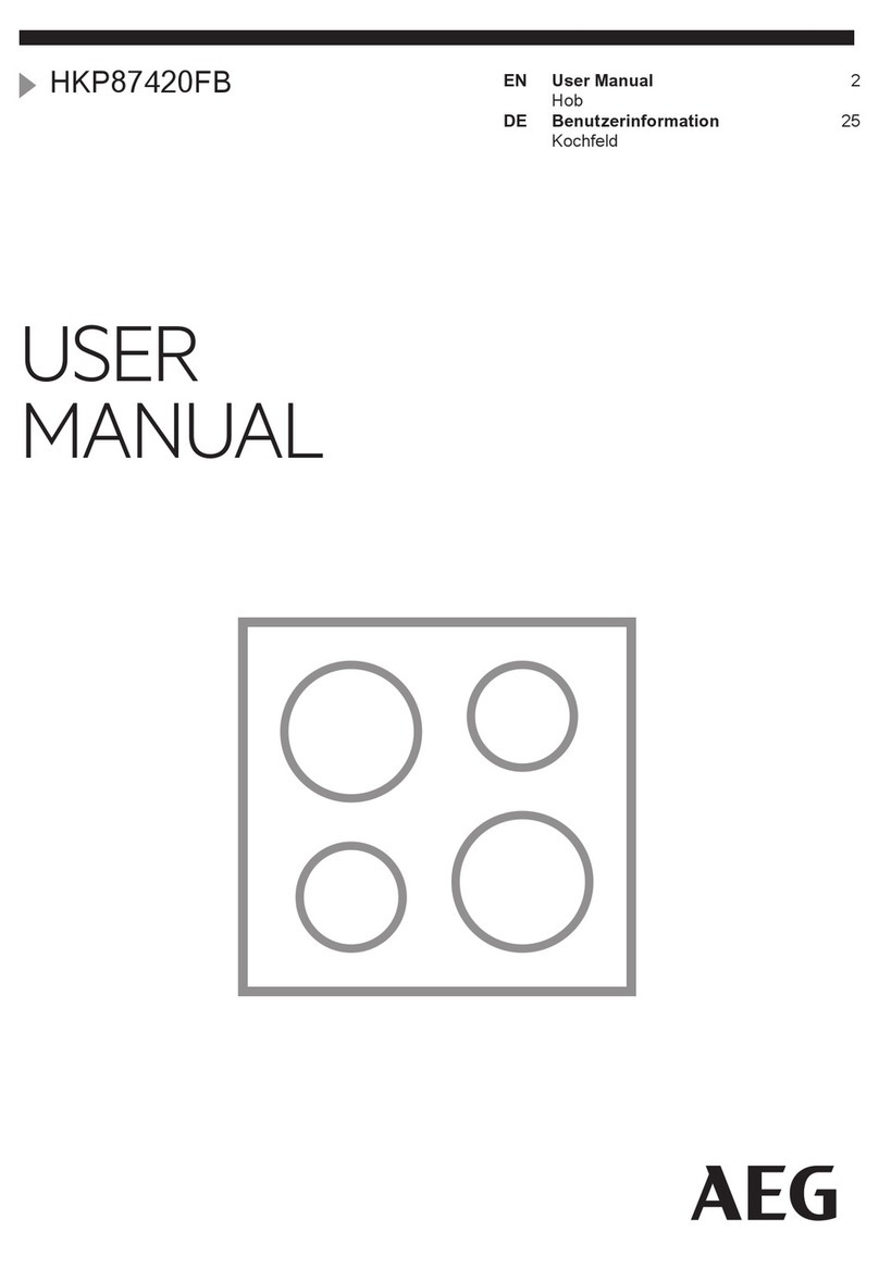AEG HKP87420FB User manual