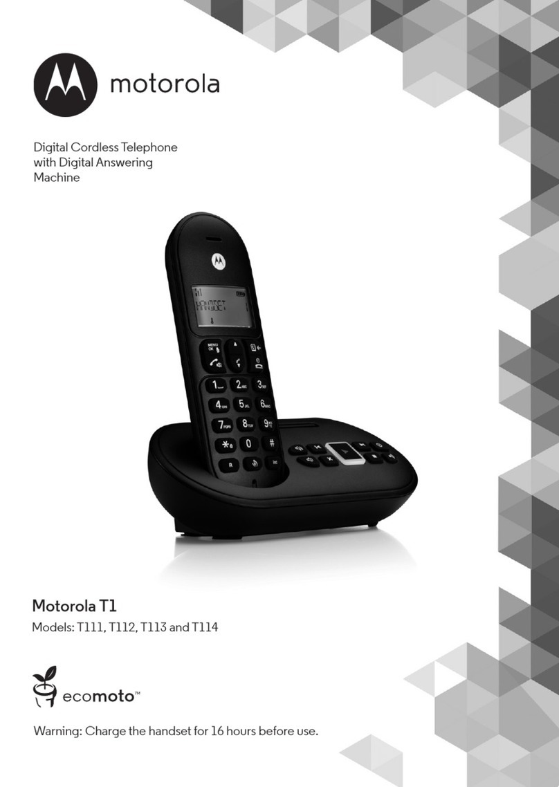 Motorola T1 Series User manual