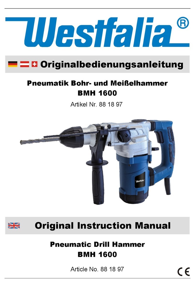 Westfalia BMH 1600 User guide