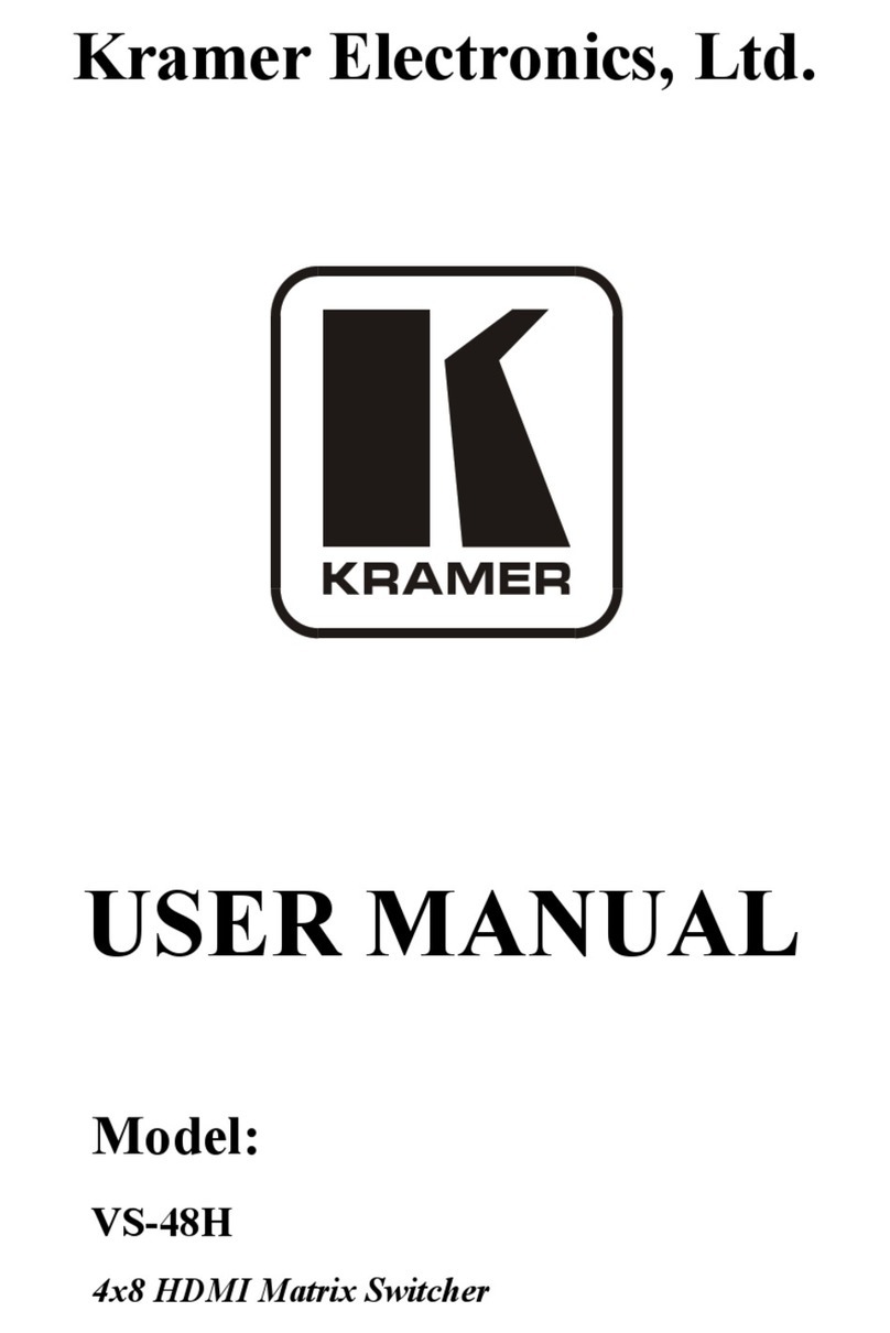 Kramer VS-48H User manual
