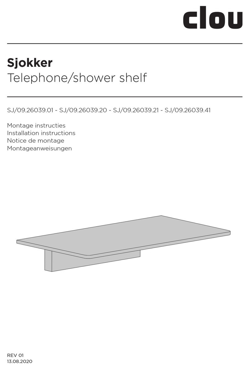 Clou SJ/09.26039.01 User manual
