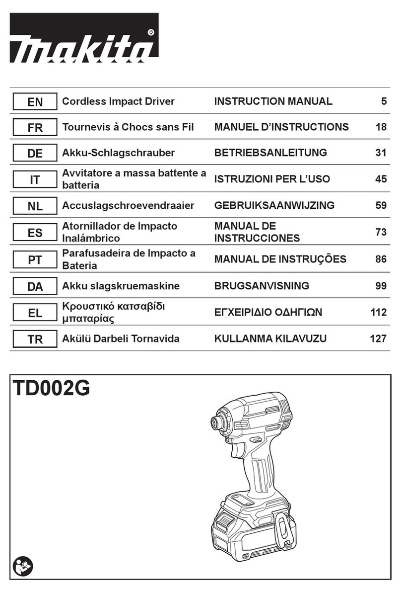 Makita TD002G instruction manual