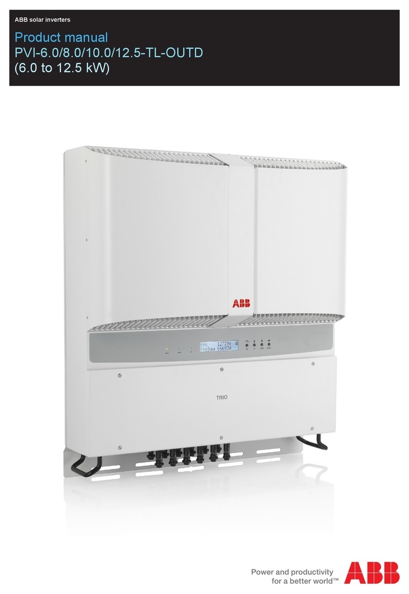 ABB PVI-8.0-TL-OUTD product manual