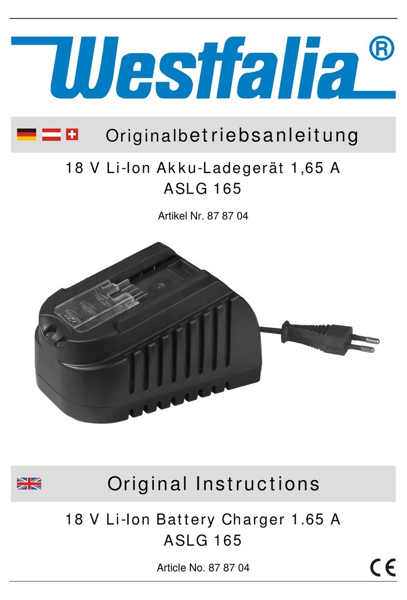 Westfalia ASLG 165 Original instructions