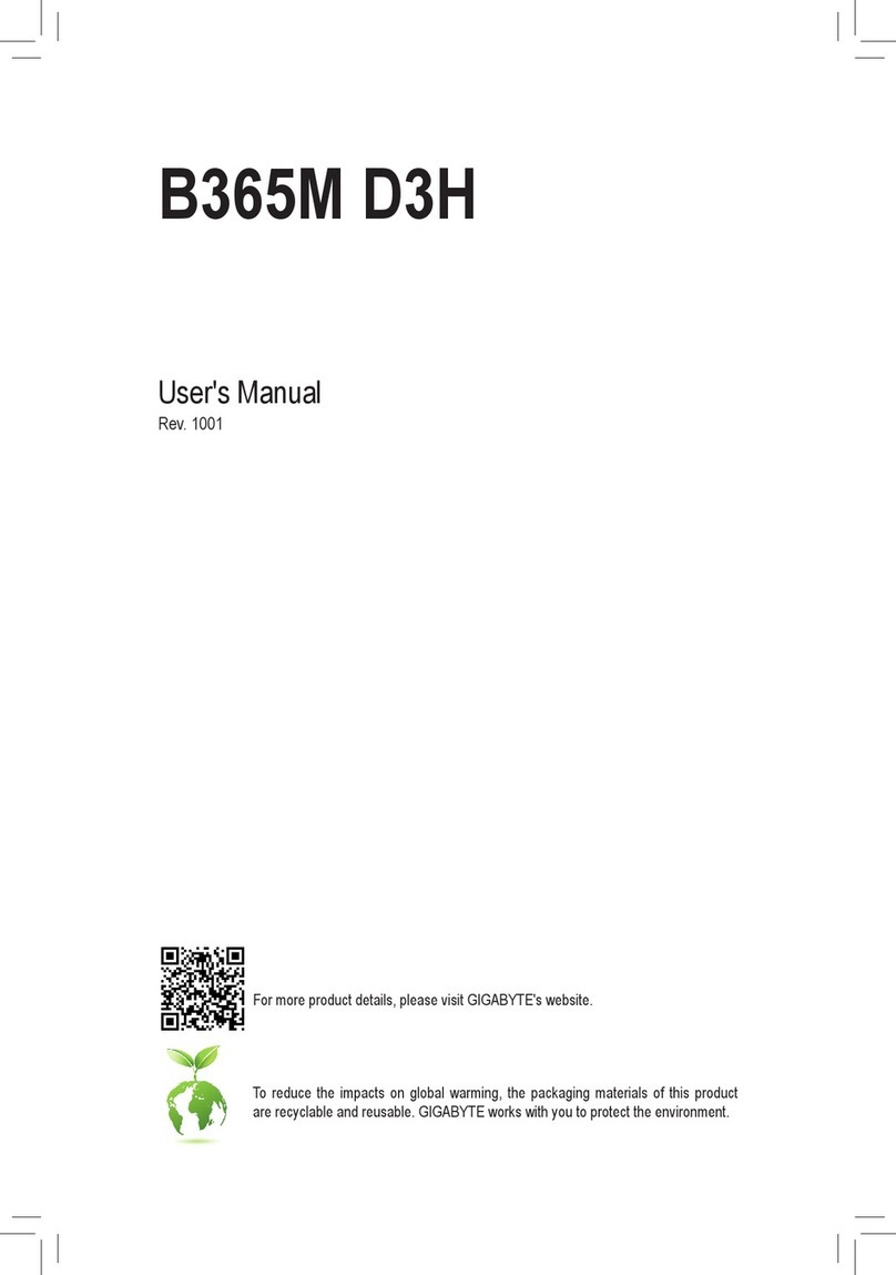 Gigabyte B365M D3H user manual