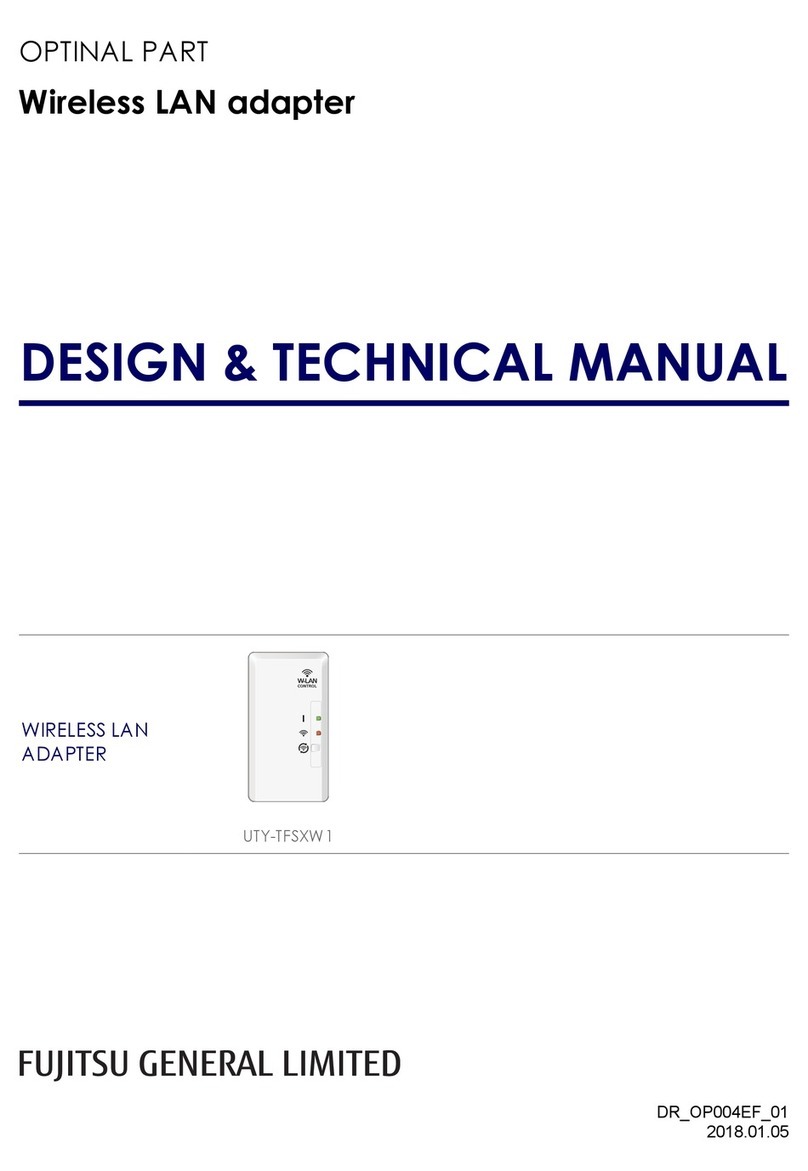 Fujitsu UTY-TFSXW1 Service manual