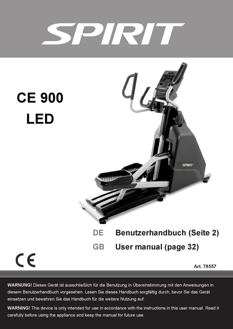 Spirit CE 900 LED User manual