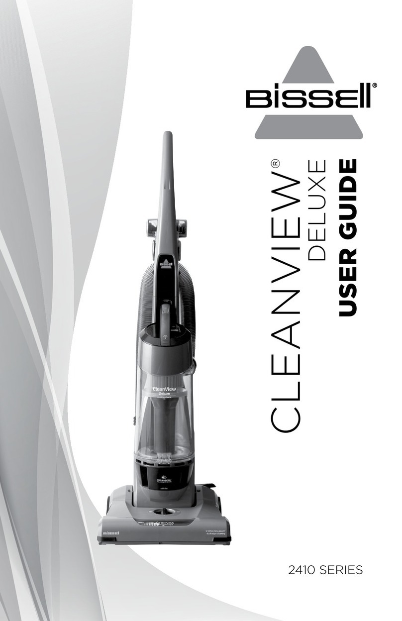 Bissell CLEANVIEW DELUXE 2410 Series user guide