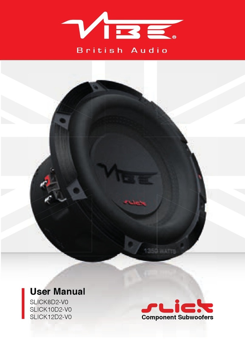 Vibe SLICK8D2-V0 user manual