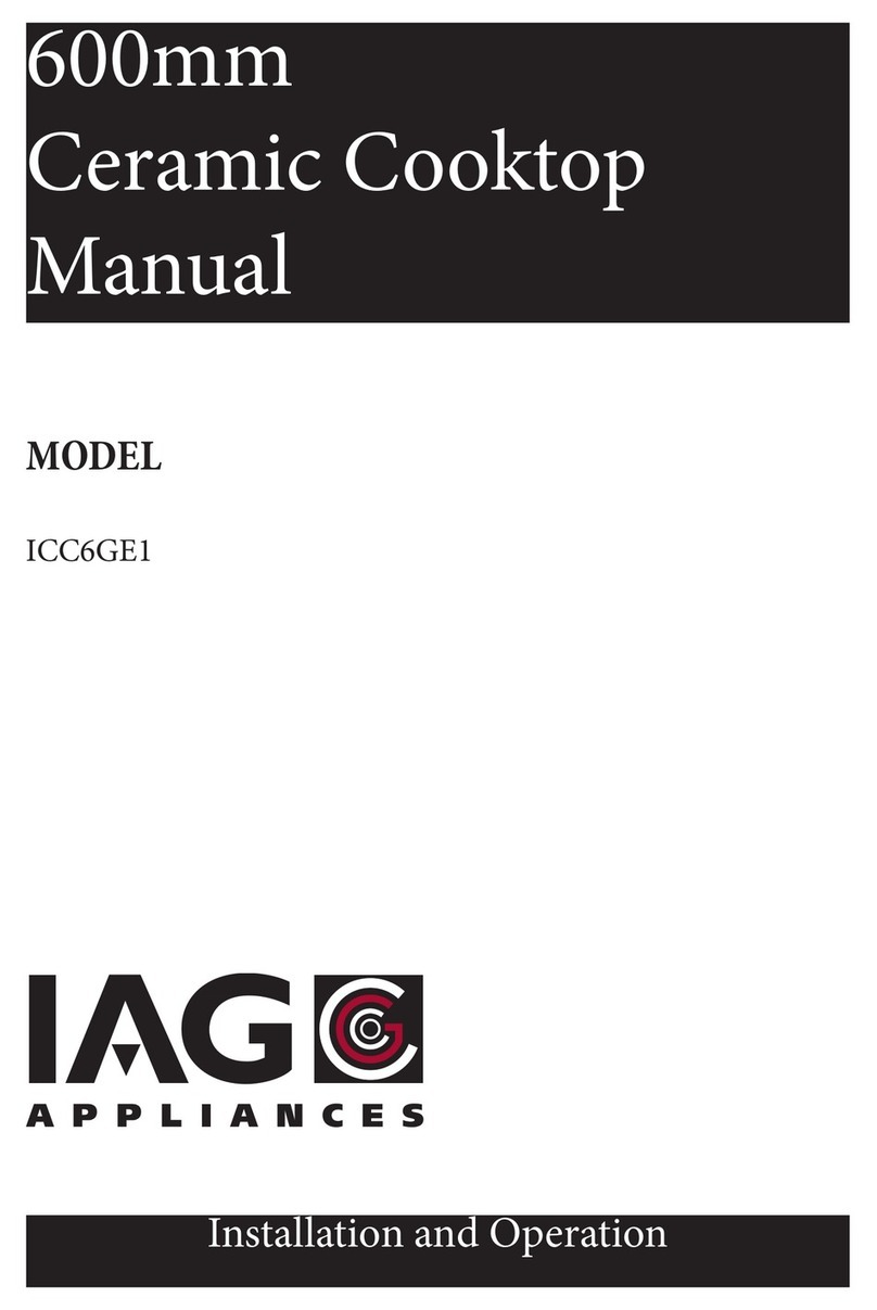 Integrated Appliance group ICC6GE1 manual
