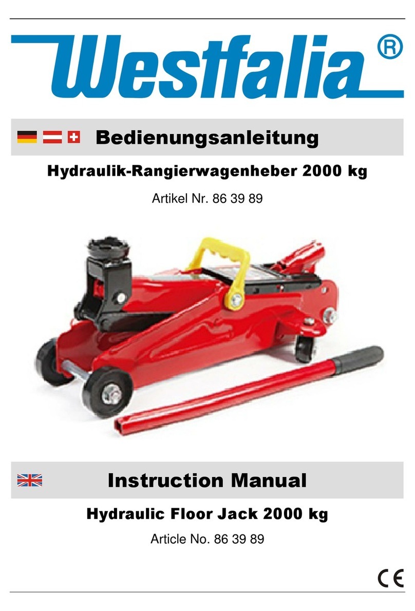 Westfalia 86 39 89 instruction manual
