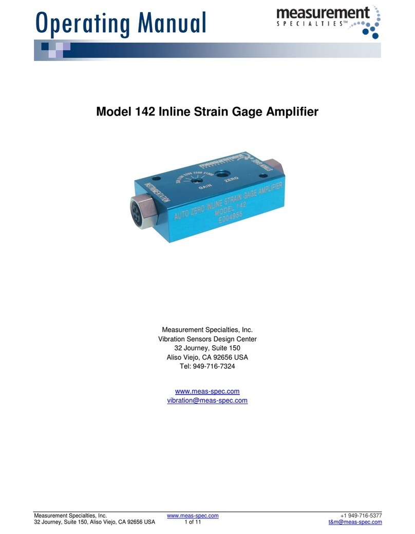 Measurement Computing 142 operating manual