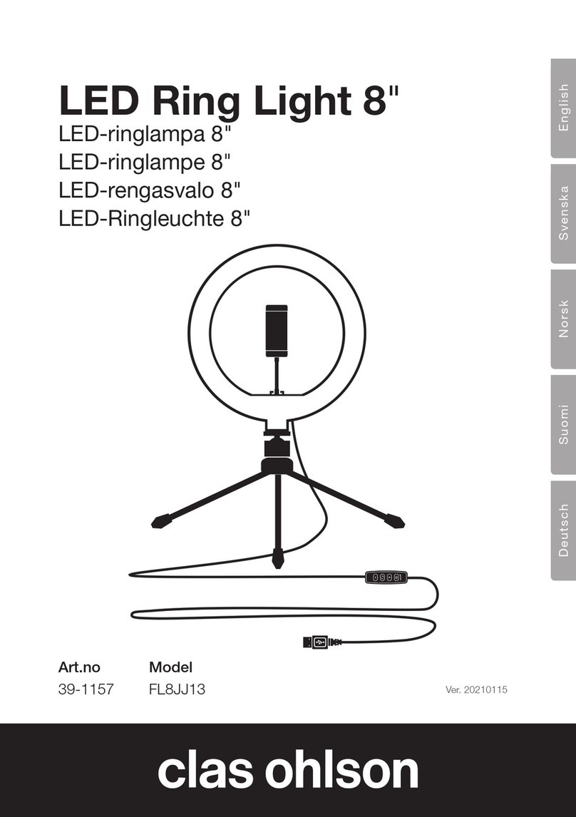 Clas Ohlson FL8JJ13 manual