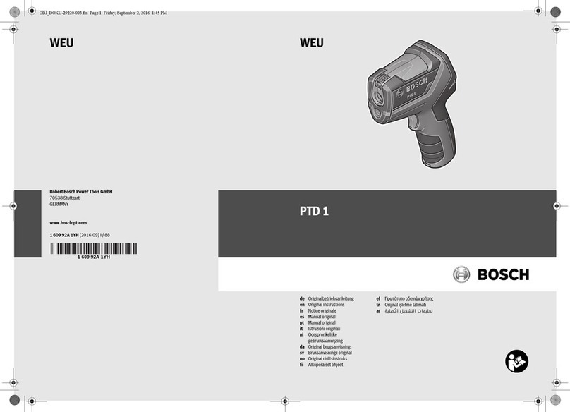Bosch 0603683000 User manual