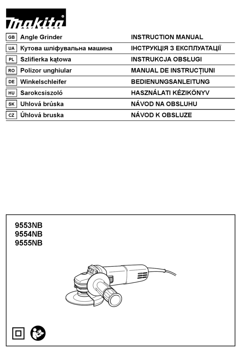 Makita 9553NB instruction manual