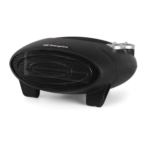 Orbegozo FH 5030 instruction manual