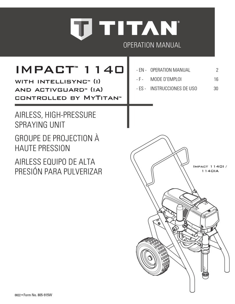 Titan IMPACT 1140I User manual