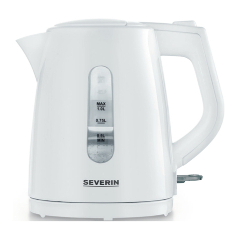 SEVERIN WK 3410 User manual