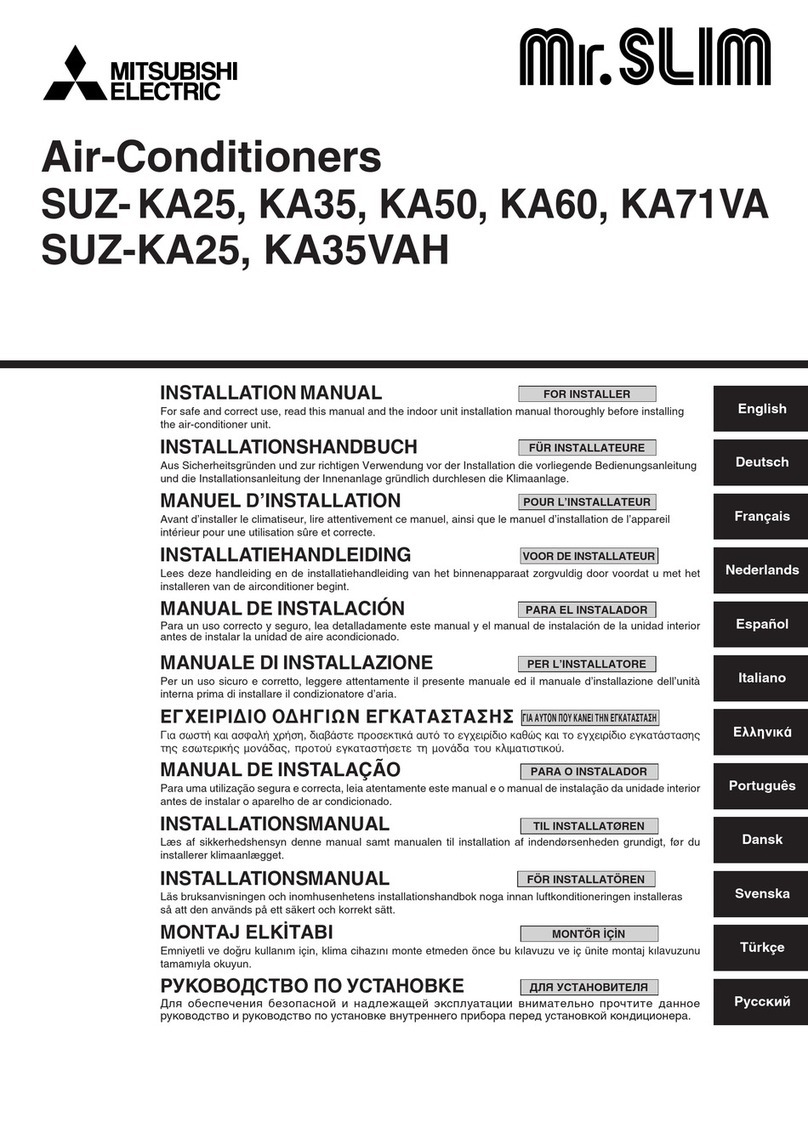 Mitsubishi Electric KA60VA User manual Mitsubishi Electric KA60VA User manual