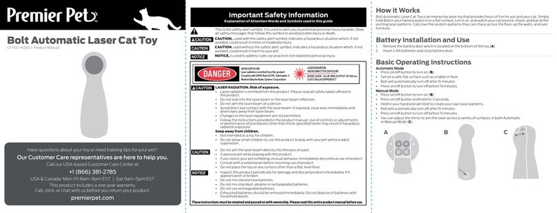 Premier Pet GTY00-16263 product manual