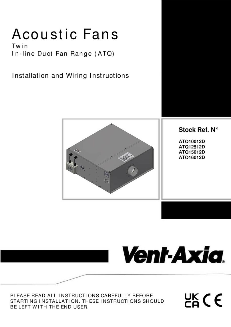 Vent-Axia ATQ10012D Assembly instructions