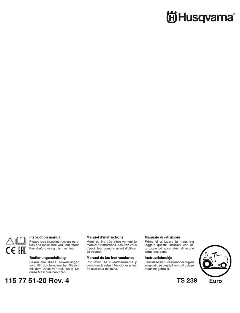 Husqvarna TS 238 Euro instruction manual