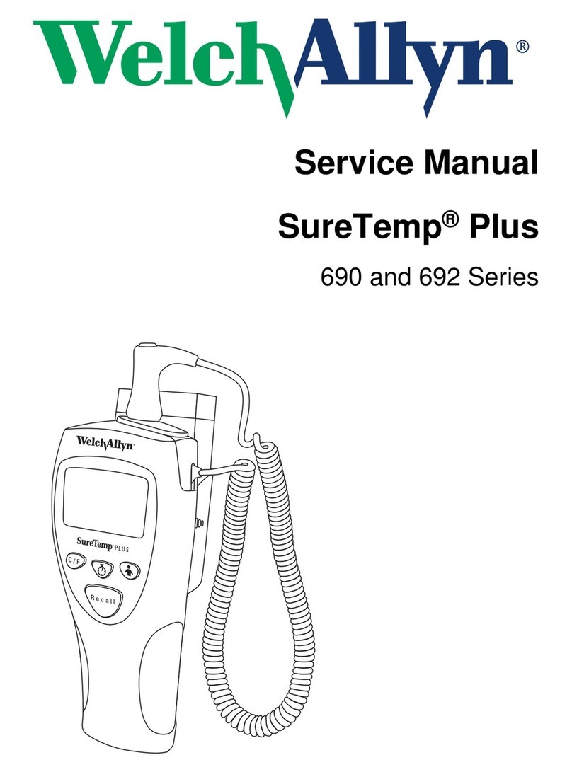 Welch Allyn SureTemp Plus 692 Series User manual