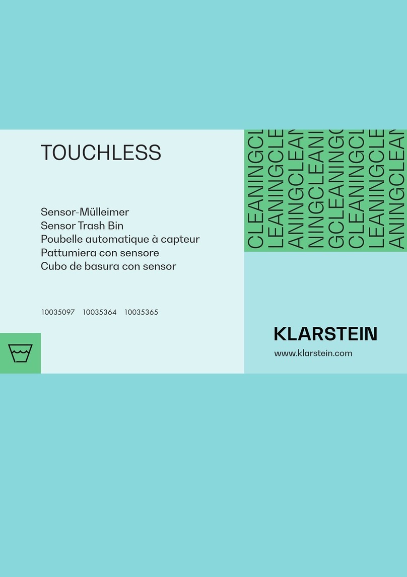 Klarstein TOUCHLESS 10035097 manual Klarstein TOUCHLESS 10035097 manual