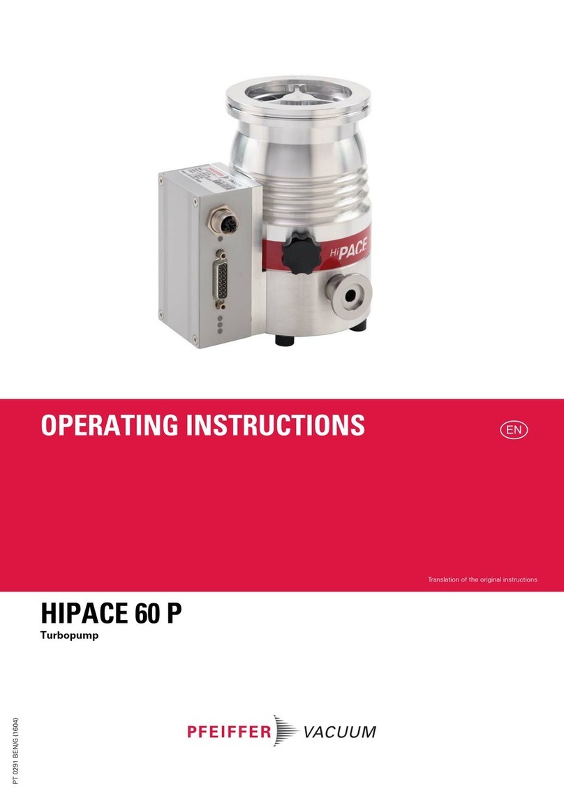 Pfeiffer Vacuum HiPace 60 P operating instructions Pfeiffer Vacuum HiPace 60 P operating instructions