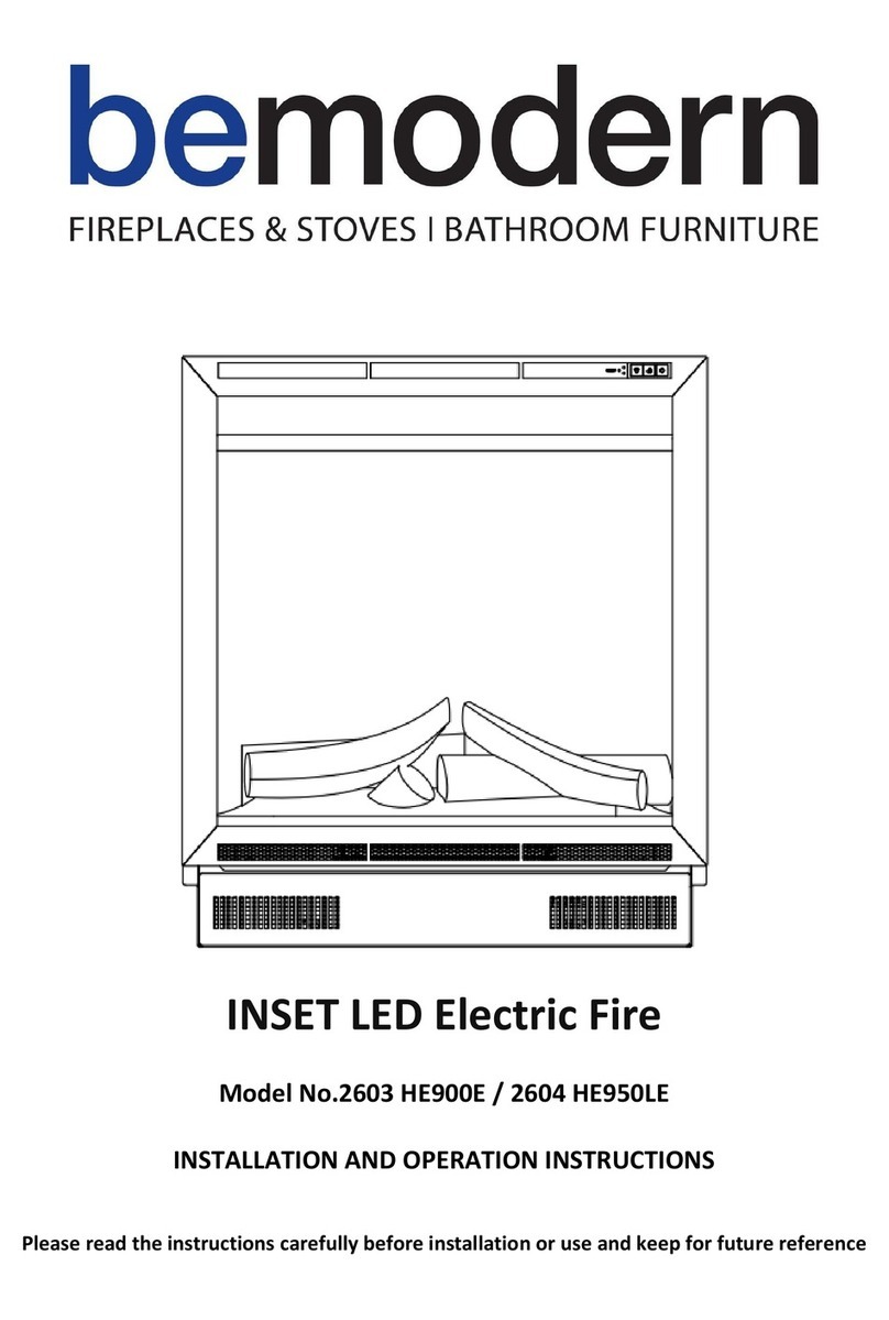 bemodern 2603 HE900E Installation instructions