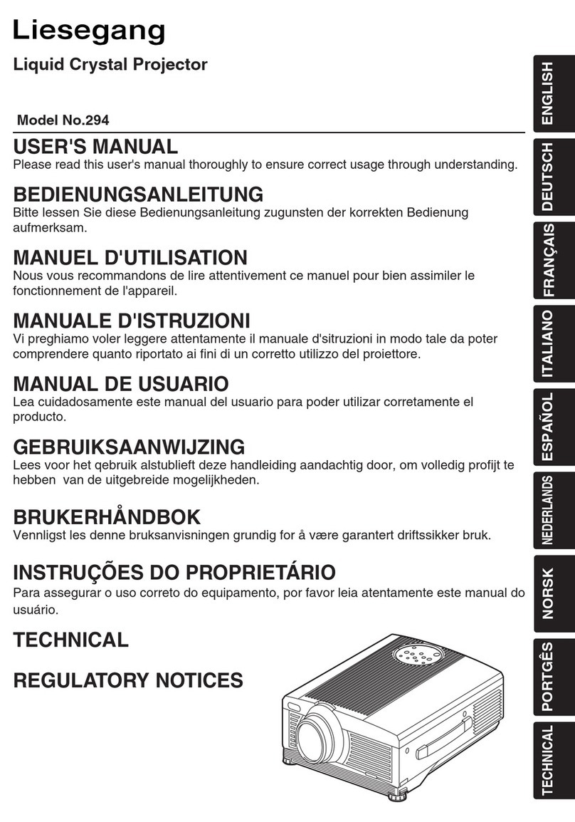 Liesegang 294 user manual