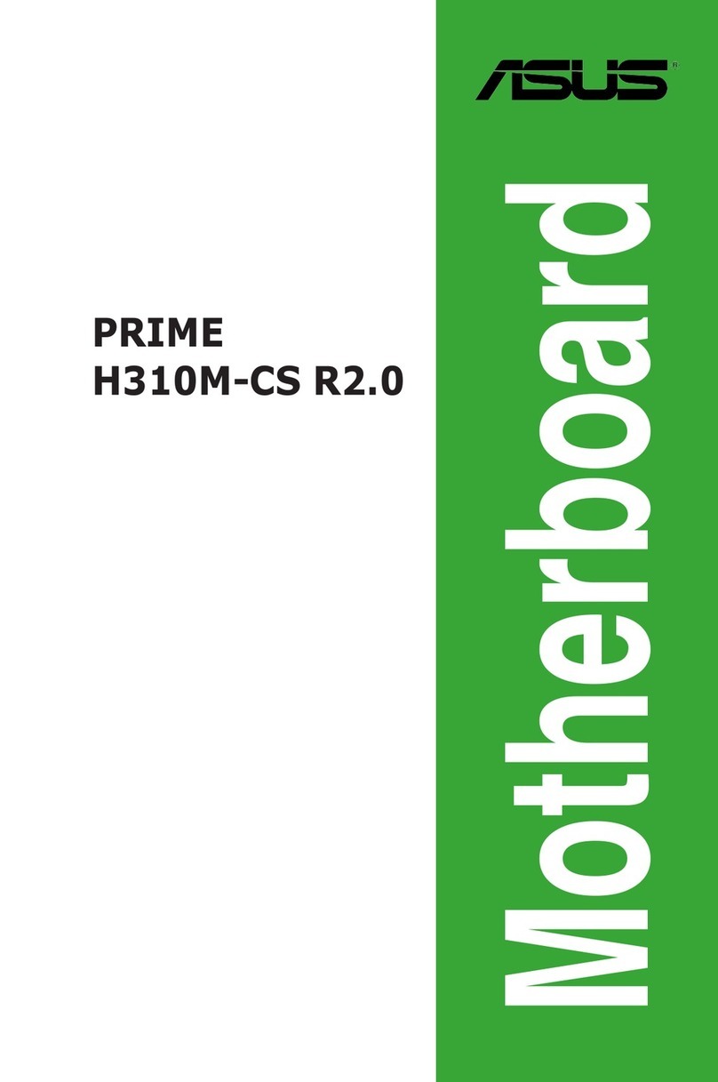 Asus PRIME H310M-CS R2.0 manual