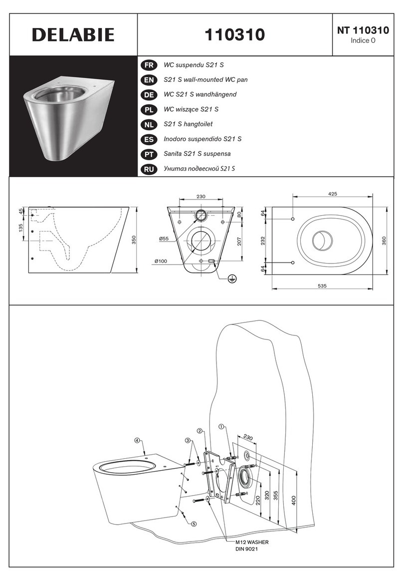 Delabie S21 S Original operating instructions