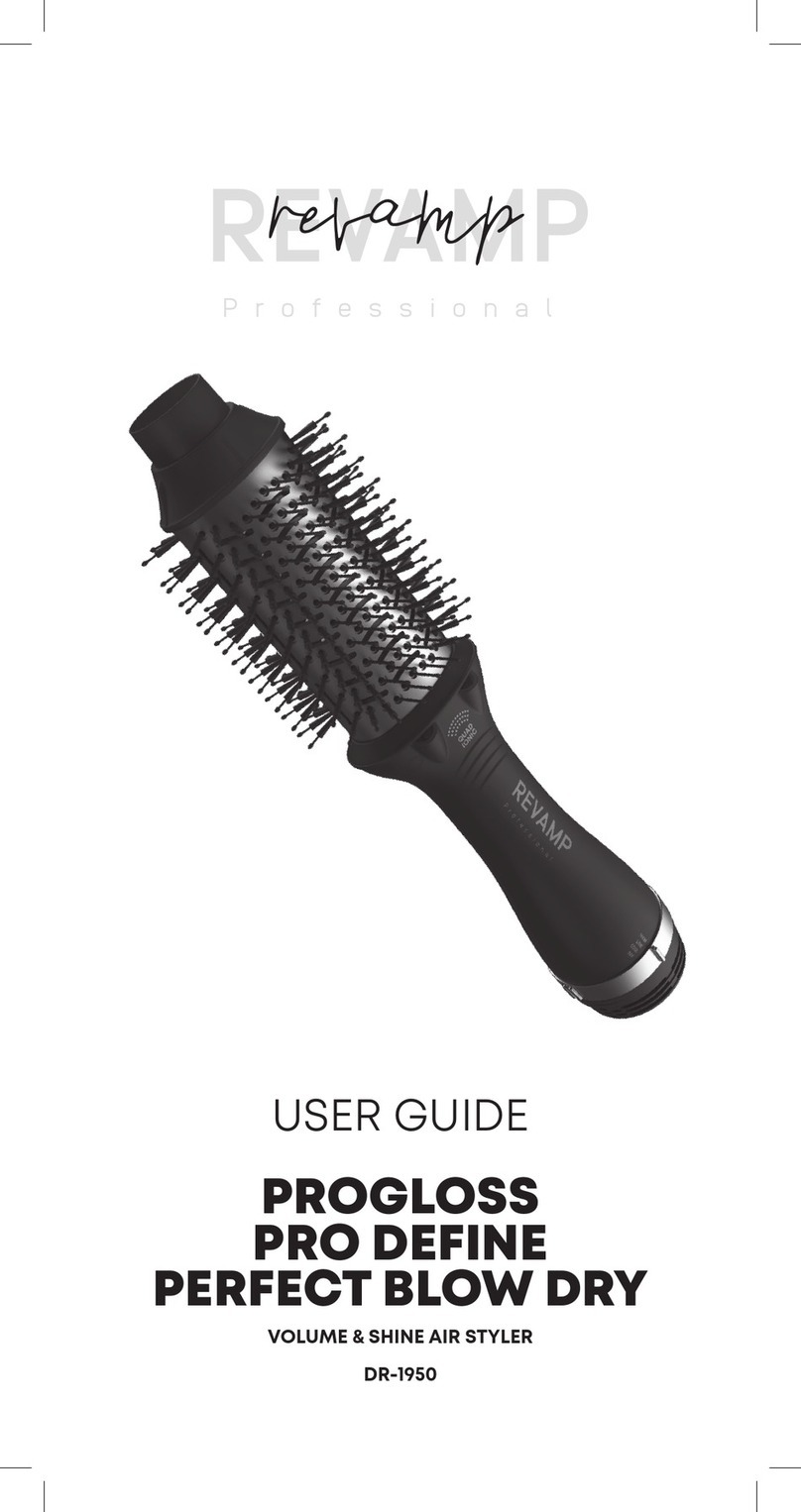Revamp PROGLOSS PRO DEFINE PERFECT BLOW DRY DR-1950 user guide