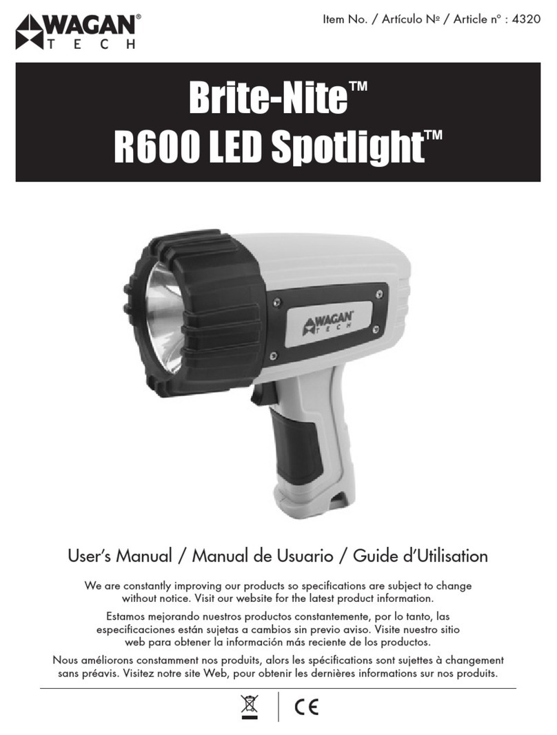 Wagan Brite-Nite R600 user manual