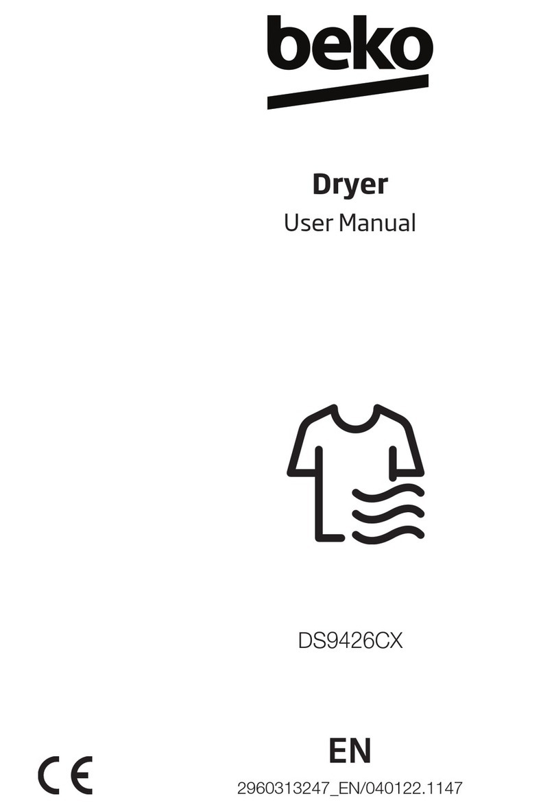 Beko DS9426CX user manual