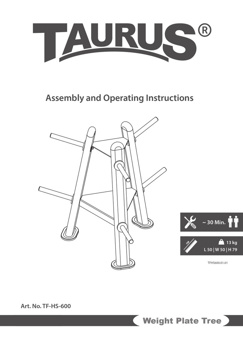 Taurus TF-HS-600 Assembly and operating instructions