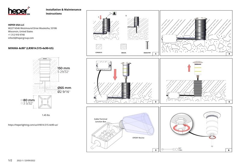 HEPER MINIKA 4x90 Installation and operating instructions