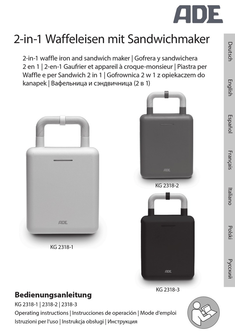 ADE KG 2318-2 operating instructions