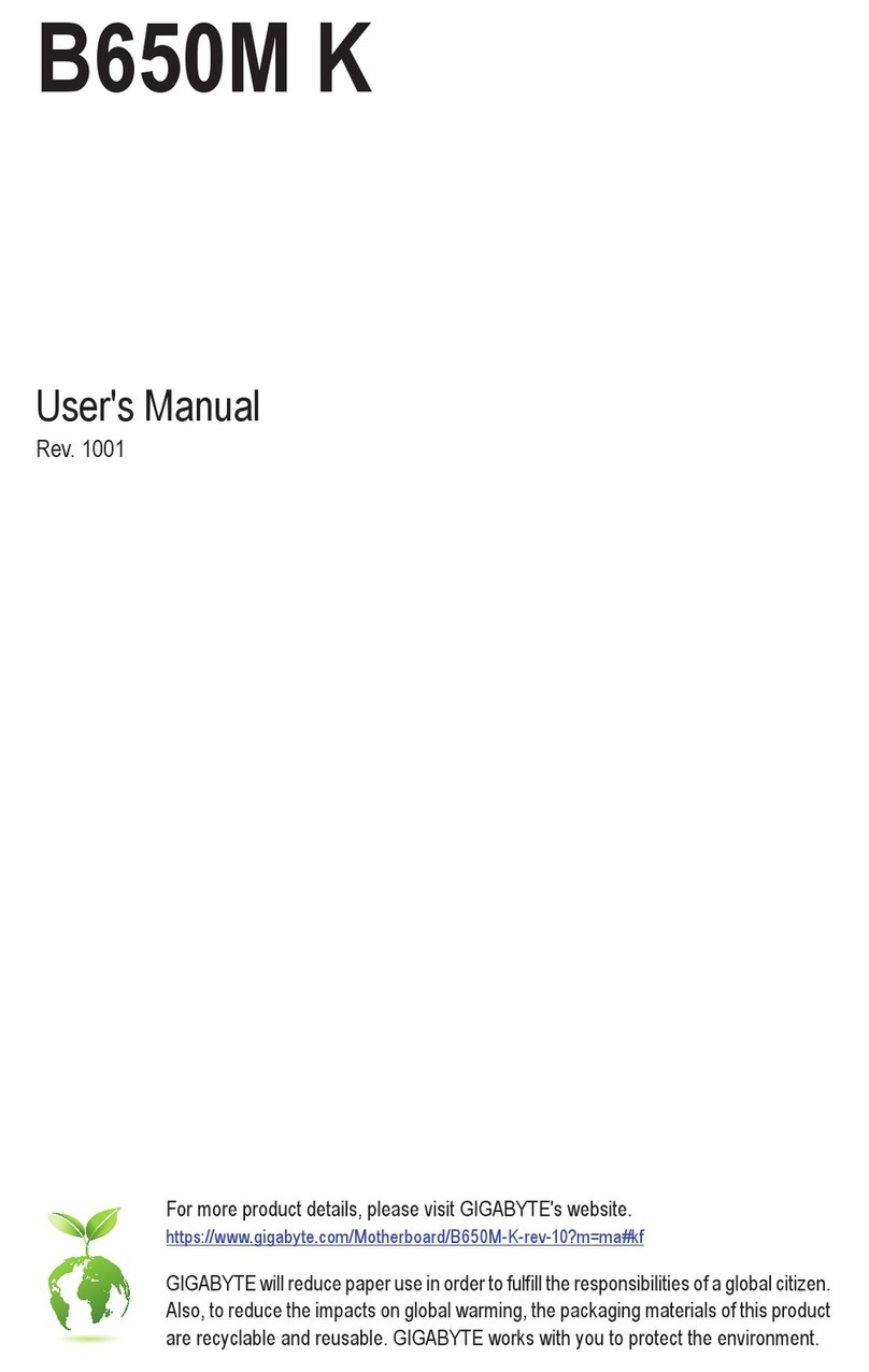 Gigabyte B650M K user manual