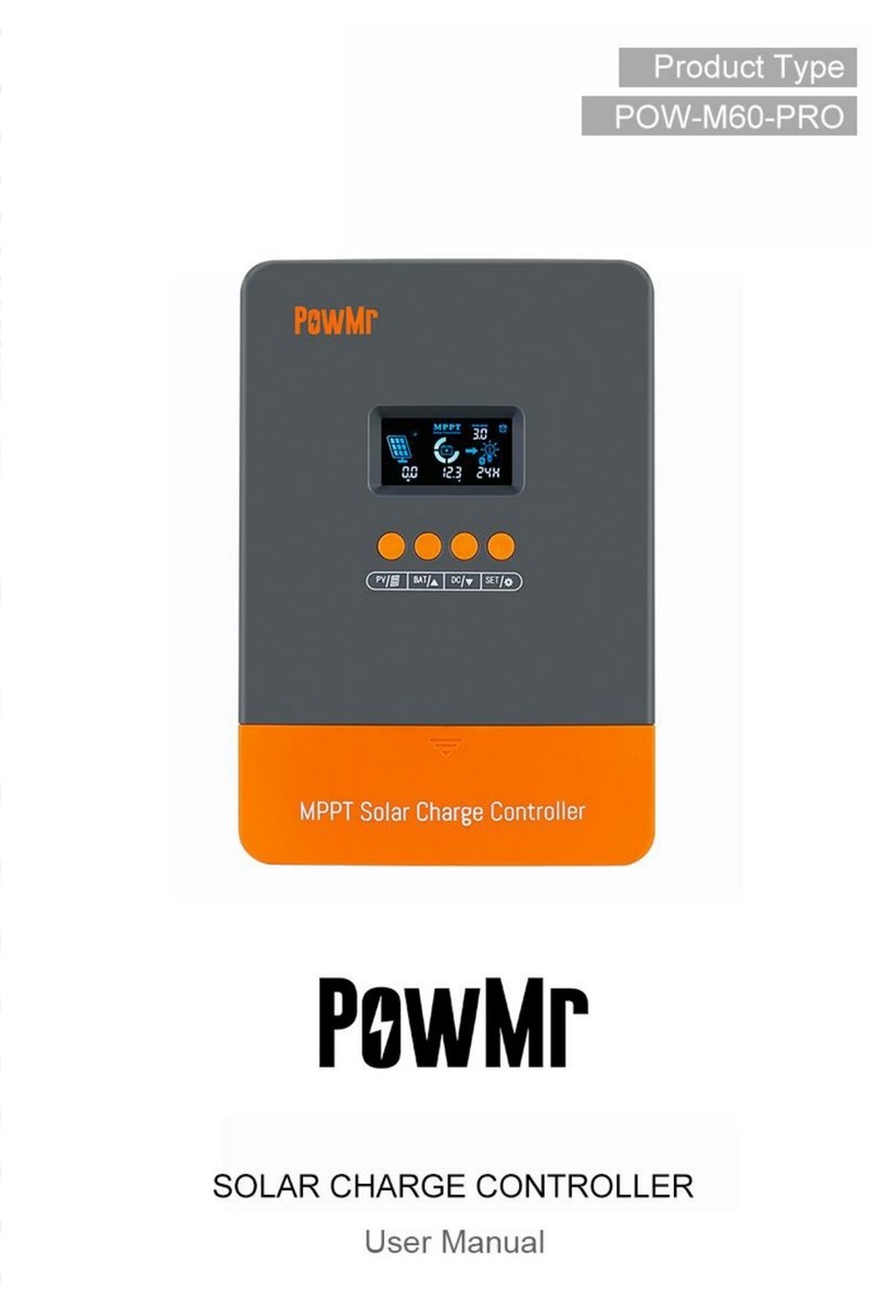 PowMr POW-M60-PRO user manual