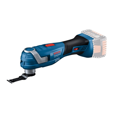 Bosch Professional GOP 185-LI User manual