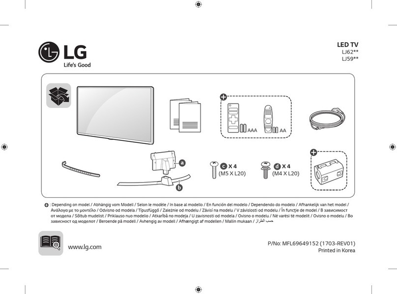 LG 43LJ595V-ZD User manual