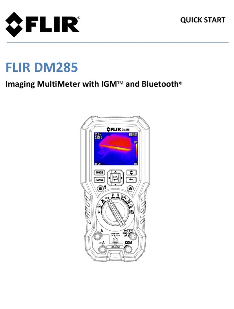 FLIR DM285 User manual