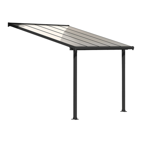Palram FERIA 3x3.05 manual