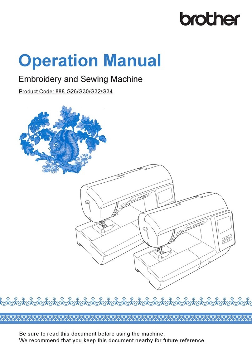 Brother NQ3700D User manual