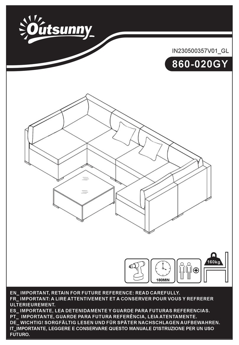 Outsunny 860-020GY manual