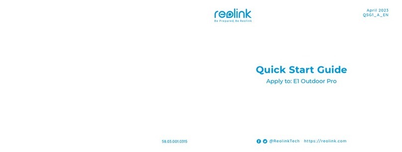 Reolink E1 Pro User manual